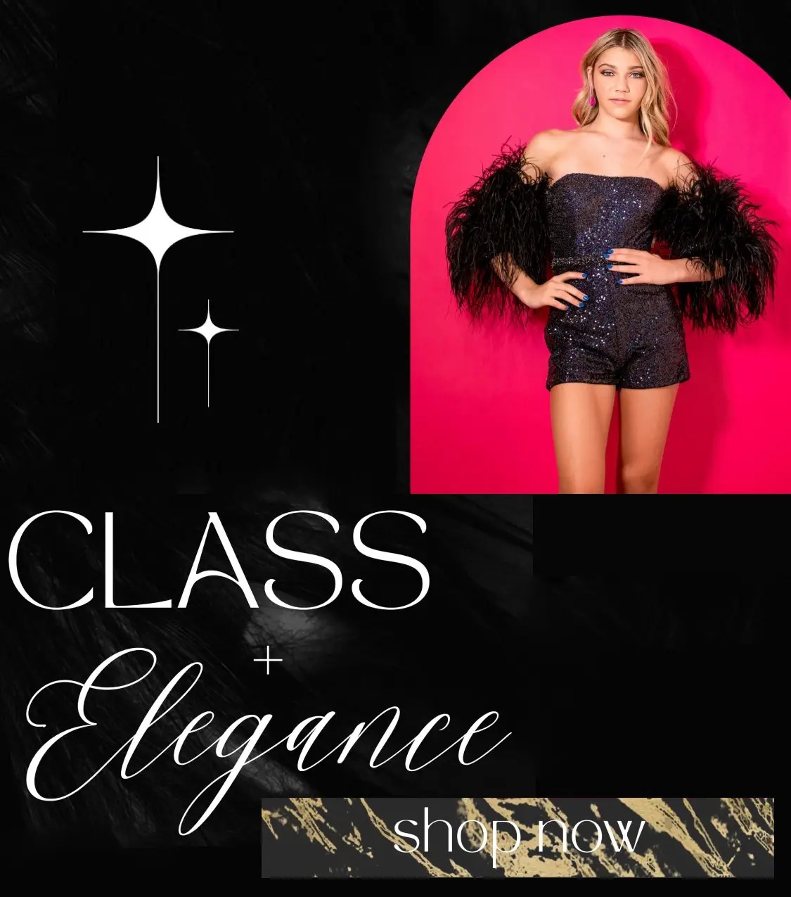 Class Elegance Banner for Mobile